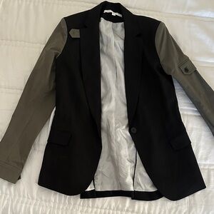Veronica Beard Black and Gray Blazer